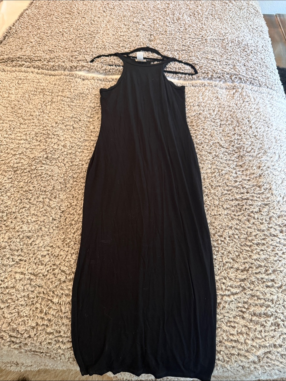 Wet seal Black Sleeveless Maxi Dress - Classic Everyday Style